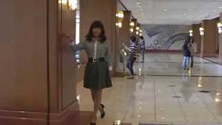 Crossdresser Megu (In Hilton hotel lobby)