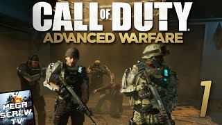 Прохождение Call of Duty: Advanced Warfare (#1 - БОЕВОЕ КРЕЩЕНИЕ) С ВЕБКОЙ