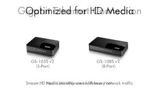 ZyXEL ES-108S v2 -8-porttinen 1000 Mbps:n kytkin (Tuote: 842534)