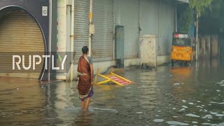 India: Chennai submerged in water as deadly floods hit Tamil Nadu