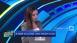 Market Focus: BI Beri Kejutan, IHSG Menghijau