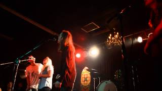 Kyle, Trevor, and Katie Henderson (of The Aces) w/ Tyler Osmond (Desert Noises)