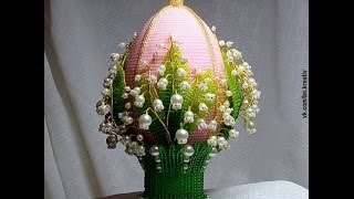 Пасхальное яйцо с ландышами (Easter egg with lilies of the valley)