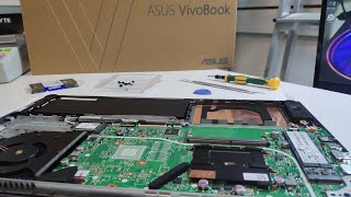 Asus VivoBook X512UA увеличиваем память до 12Gb и меняем SSD на m2.nvme.