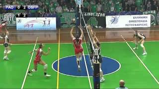 Πρωτάθλημα Βόλεϋ Α1 Γυναικών ΠΑΟ-ΟΣΦΠ 2-3