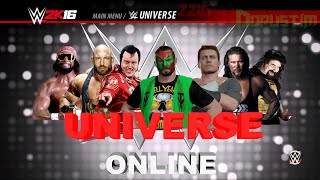 WWE 2k16 Universe online (PC) - Week 1 SMACKDOWN