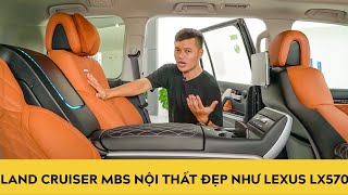 Chi tiết Toyota Land Cruiser MBS 2020 nội thất đẹp như Lexus LX570