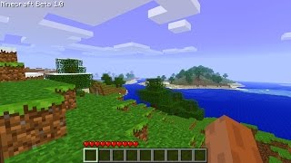 SURVIVING THE FIRST VERSION OF MINECRAFT! (EPISODE 1)