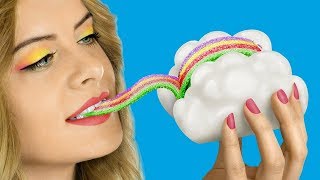 8 لوازم مدرسية للحصان الخيالى صالحه للاكل تقدر تعملها بنفسك / طرق غريبة لتسلل الحلويات للفصل