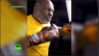 WATCH: Mike Tyson trains, fight is set!