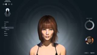 EVE online new character creator female preview
