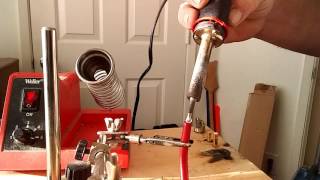 Soldering 8awg wire with ec5 no trim