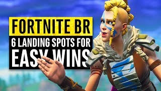 Fortnite | 6 Secret Landing Locations for Safe Easy Wins (Season 5)