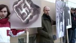 Svastika Lietuvai 2010 Prezidentei Daliai Grybauskaitei istorija. Policija, Milvydas Juškauskas.