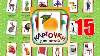 Учебные Карточки (Домана) для детей №15 - Динозавры. Доисторический мир