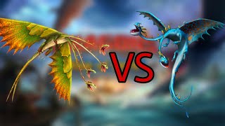 Leafy Snaptrapper VS Barf &  Belch Offspring - Dragons:Rise of Berk