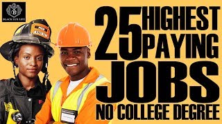 Black Excellist: Top 25 Jobs without 4 Year College Degree