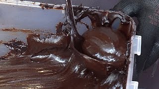Moist Brownie bread - Korean street food