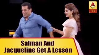 Salman And Jacqueline Get A Lesson On Consent After Boy Forced To Hug Actress | ABP News