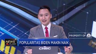 Popularitas Biden Makin Naik