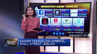 Saham Teknologi Ambrol, Wall Street Jeblok