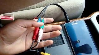 How to use Aux on Honda Odyssey RB1 internavi
