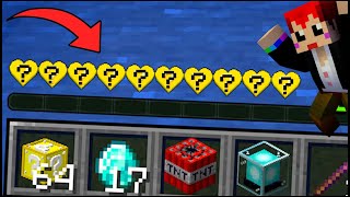 マイクラなのに 掘らずにラッキーなハートだけでダイヤGETできるか!?【赤髪のとも】