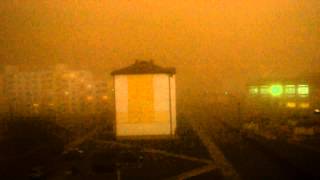 Буря в Солигорске 13.04.2015