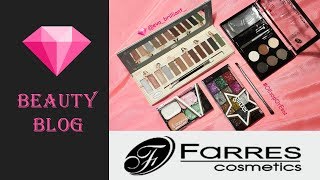 Обзор косметики. Косметика Farres . Отзыв, свотчи, бьюти блог. Farres Cosmetics
