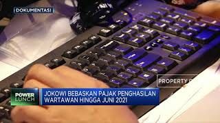 Jokowi Bebaskan Pajak Penghasilan Wartawan Hingga Juni 2021