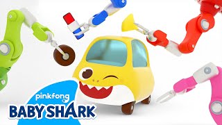 [ NEW] Baby Shark Car Mechanic! | Baby Shark Toy | Baby Shark Car 