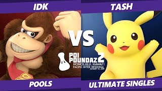 Smash Ultimate Tournament - Tash (Pikachu, Yoshi) Vs. iDK (Donkey Kong) Poi Poundaz 2 SSBU Pools