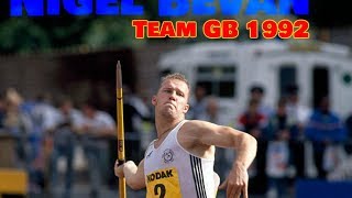 Men's Javelin Throw / Steve Backly, Mick Hill, Nigel Bevan / 1992