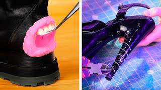 Crazy Old Shoes Custom Makeover