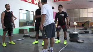 technique with lu's assistant coach