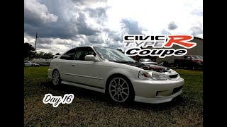 Wet Sand and Buff Fresh Paint, Project Civic Type R Coupe