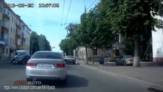 Смешные дорожные происшествия!
