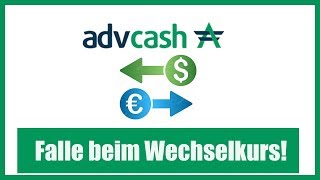 ACHTUNG!!! ADVcash in Dollar investieren - Tipps & Tricks