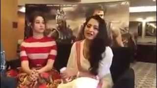 Anushka Shetty Speaks Kannada In Baahubali Press Meet!