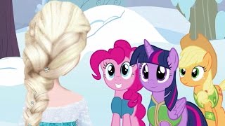 Elsa meets My Little Pony (RUS)