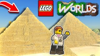 EXPLORING ANCIENT PYRAMIDS! (LEGO Worlds)