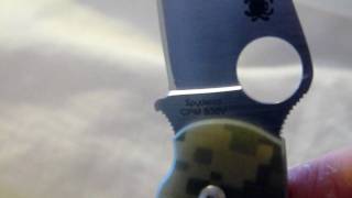 Spyderco Paramilitary  quick look (HD)