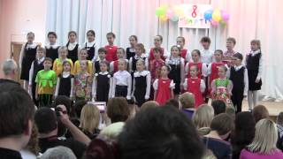 "4 неразлучных таракана и сверчок" младший хор школа 1108