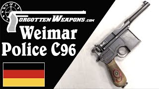 Two World Wars: A Weimar Police C96 Mauser