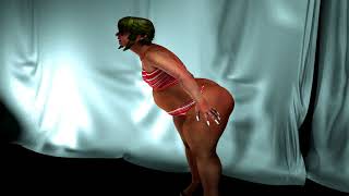 Weight Gain Animation from Poser with Octane Renderer Jan 6 2020