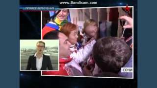 Россия занимает 1 место в олимпийских играх в Сочи