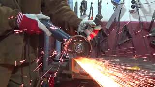 3M Cubitron II Отрезной 125х1мм. РЕЛЬС Отрежет?