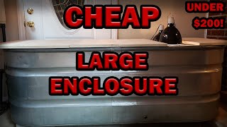 Making A CHEAP & LARGE Ackie Monitor Enclosure!