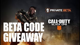 FREE BETA CODE GIVEAWAY for Call of Duty Black Ops 4 BLACKOUT! SUB, LIKE & WIN!!!