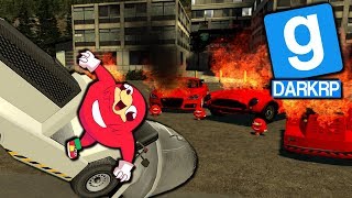COURSES ILLÉGALES AVEC L'ARMEE KNUCKLES ! THIS IS DA WAE ! GMOD DarkRP